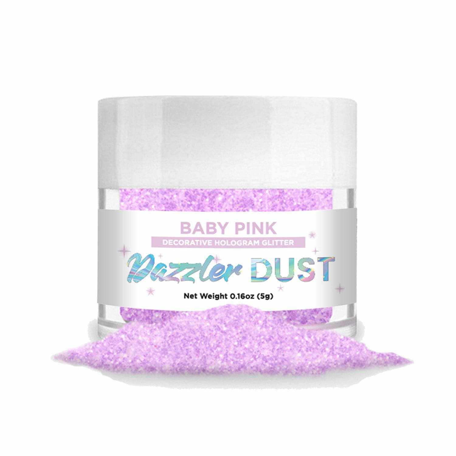 Baby Pink Craft Glitter - Dazzler Dust® for DIY Decorations, Scrapbooking & Party Supplies | Perfect for Home Decor, Wedding Invitations & Kids Art Projects