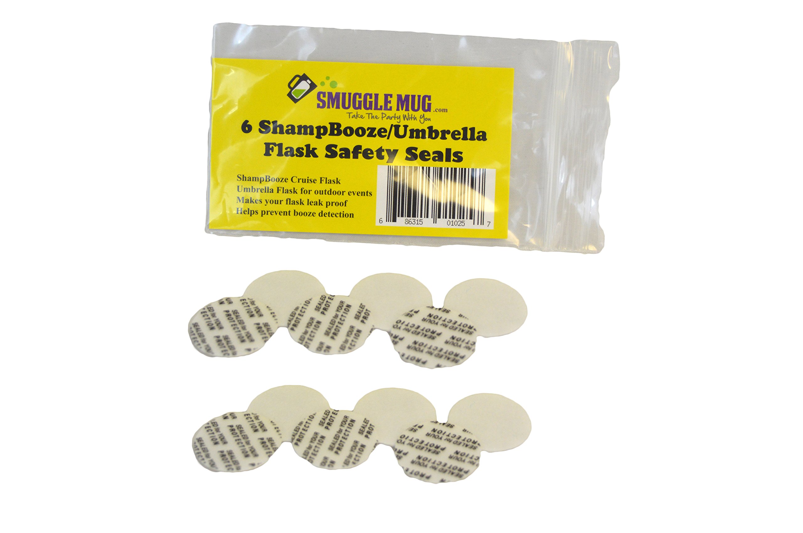 12mm & 24mm Shampoo Bottle Lid Seals, Umbrella Cap Liners & Sunscreen Container Seals - Leak-Proof Travel Accessories for Toiletries, Cosmetics & Outdoor Essentials