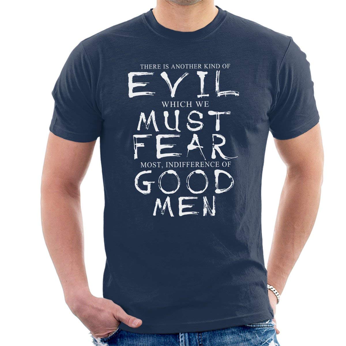 Boondock Saints 'Indifference of Good Men' Graphic Men's T-Shirt - Casual Streetwear for Movie Fans & Pop Culture Enthusiasts