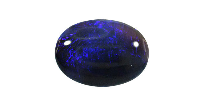 11.68ct Black Opal Gemstone from Lightning Ridge - Natural Oval Australian Opal for Jewelry Making & Collection (Perfect for Rings, Necklaces & Unique Gifts)