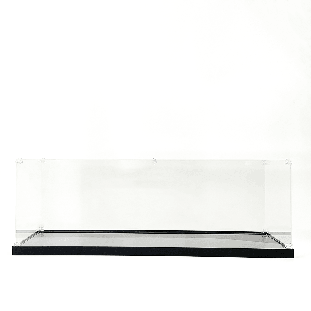 ICUANUTY LEGO Technic Display Case - Showcase for Bugatti Chiron, Lamborghini, Ferrari, Porsche, Ford & Le Mans Models - Perfect for Home & Office Decoration