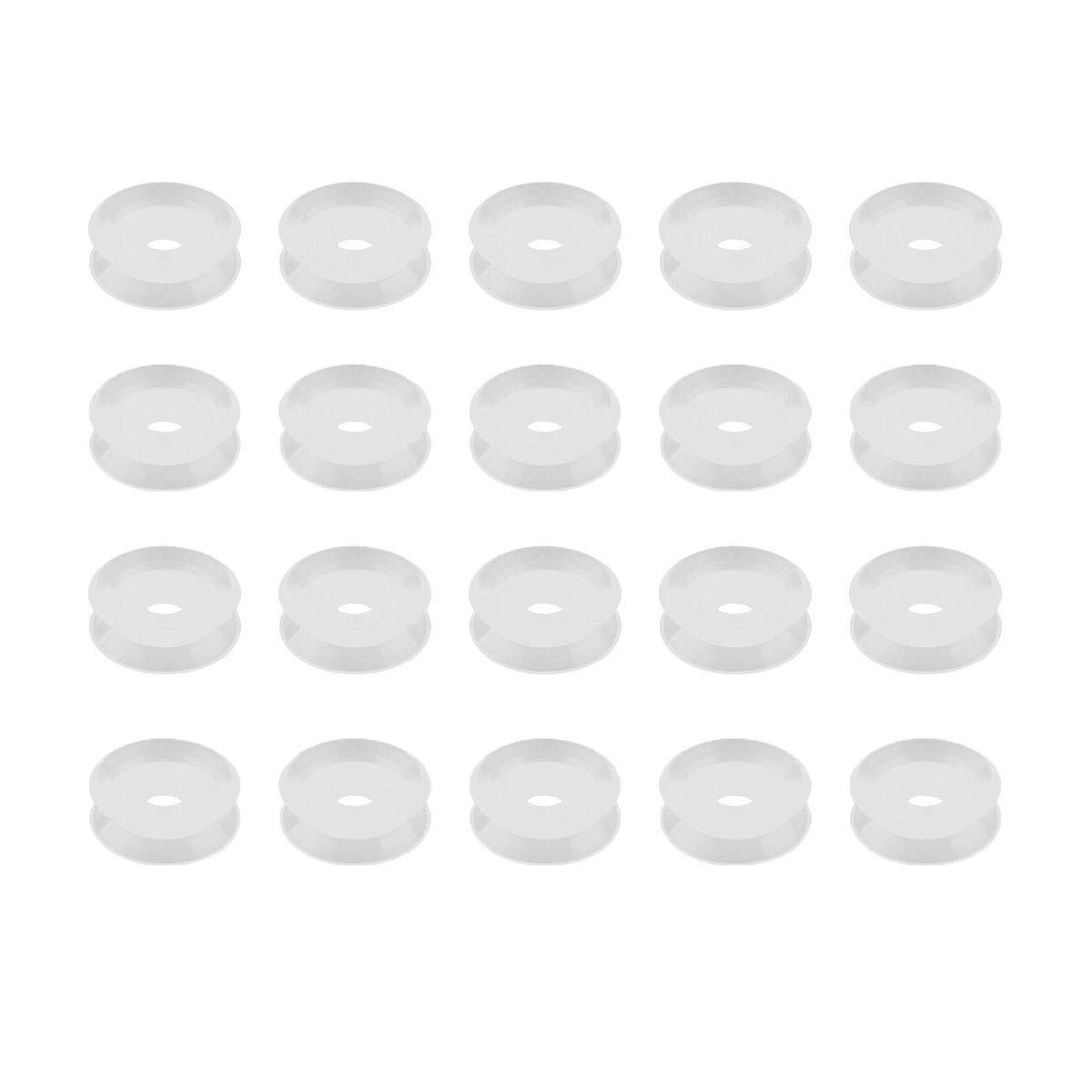 TiaoBug 20-Pack Type A Replacement Sealer Rings for Electric Pressure Cookers - Durable Silicone Gasket for Instant Pot & Power Cookers (Perfect for Sealing, Cooking & Food Preservation)