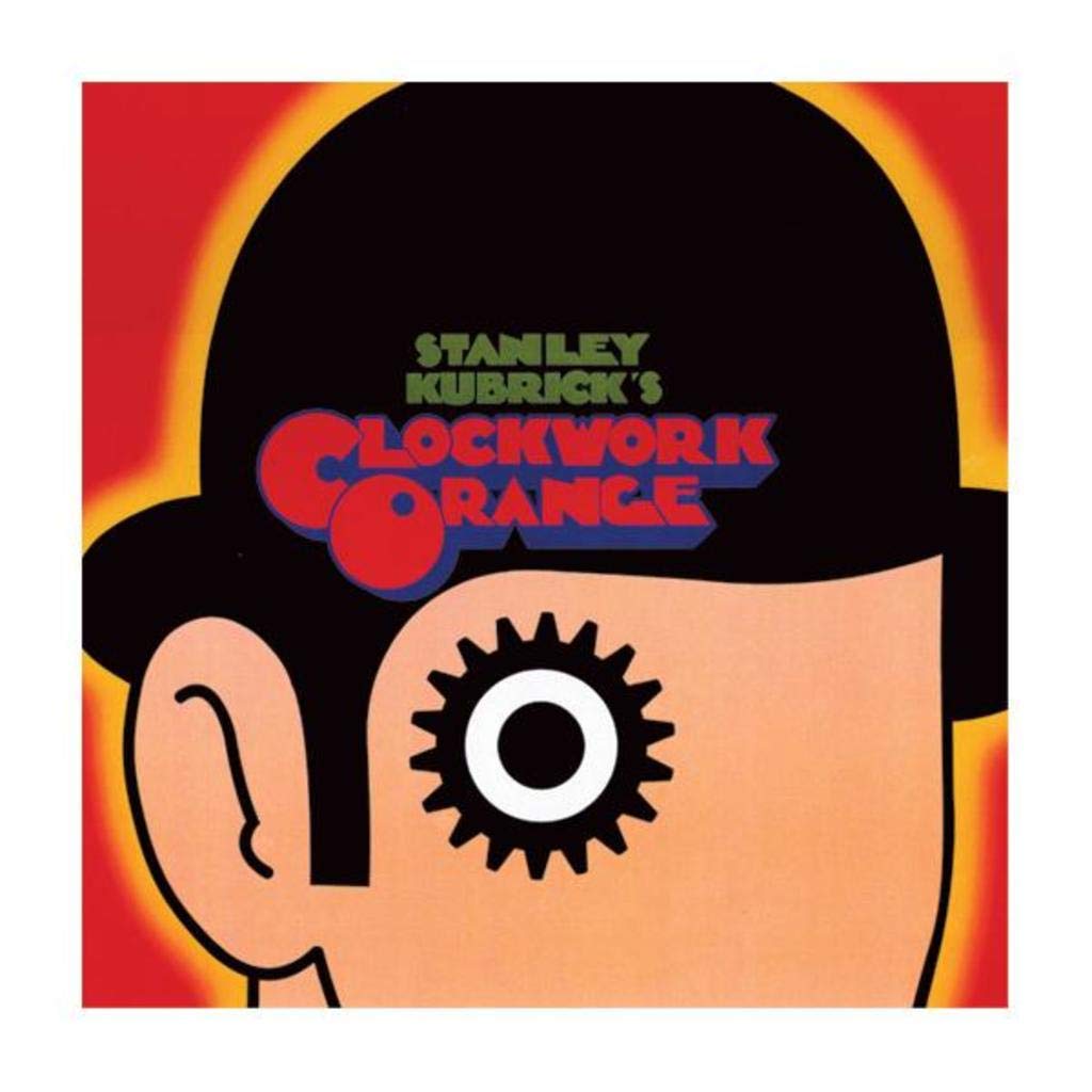 Clockwork Orange Movie Poster 15.75x15.75 Inch - Vintage Stanley Kubrick Film Wall Art Decor for Home Theater, Office & Man Cave