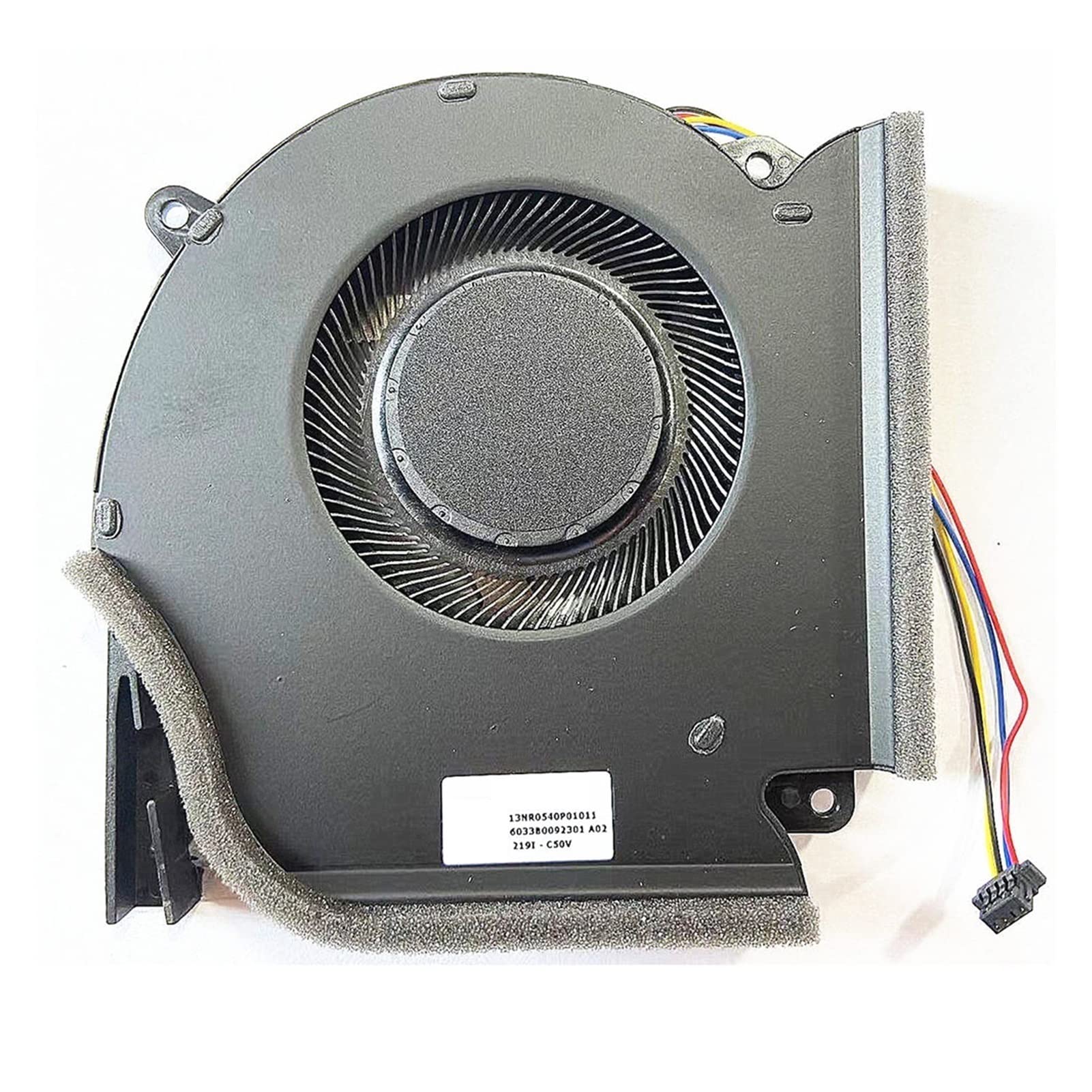 ASUS ROG Strix 2021 Scar 15 G533 G533Q G513QR G713QR G733QS Replacement CPU GPU Cooling Fan - 12V 1A Gaming Laptop Radiator 13NR0540P01011 (CPU Fan) - Perfect for Gaming, Overclocking & High-Performance Computing