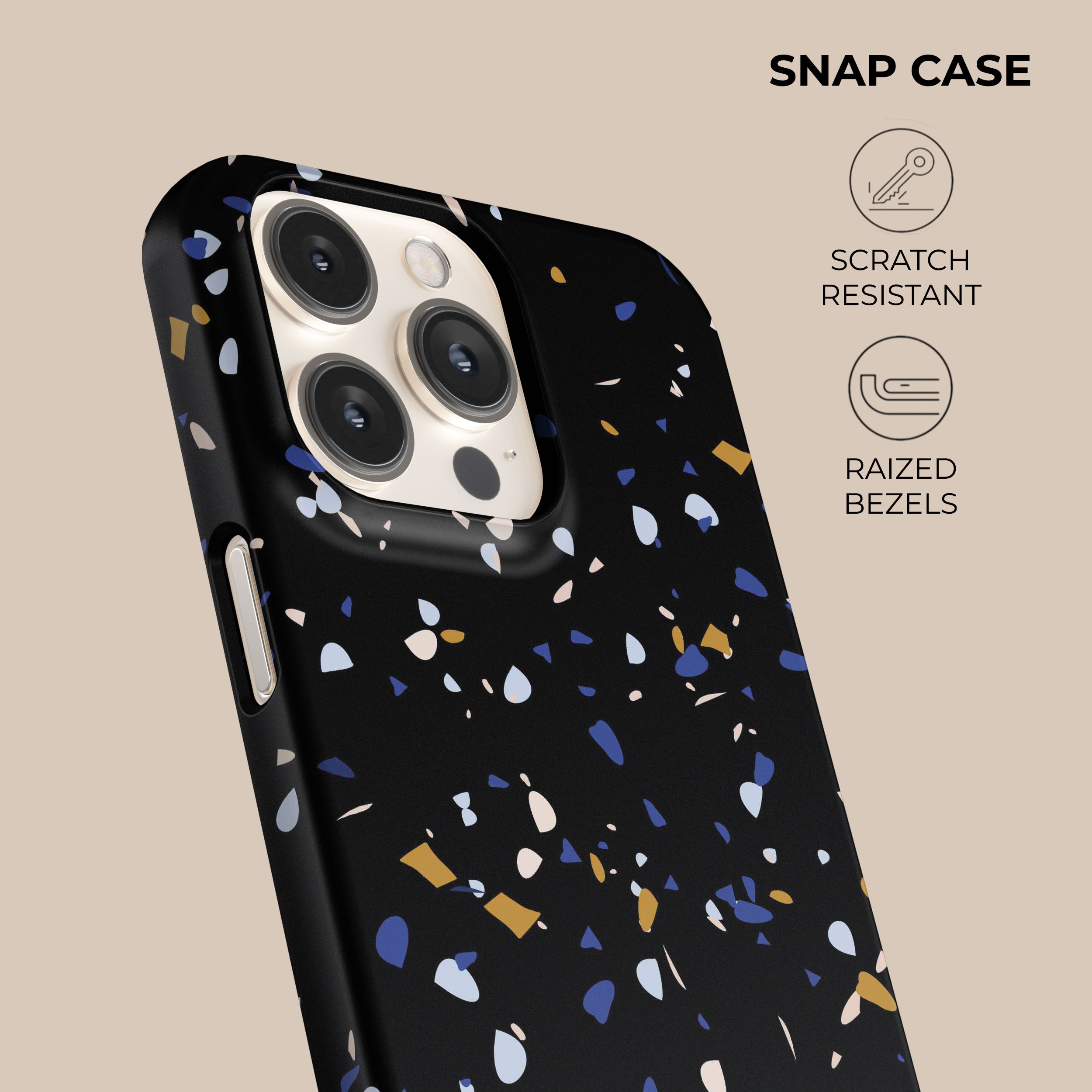 Premium Siena Phone Case - Shockproof & Slim Design for iPhone & Samsung - Perfect for Everyday Protection & Outdoor Adventures