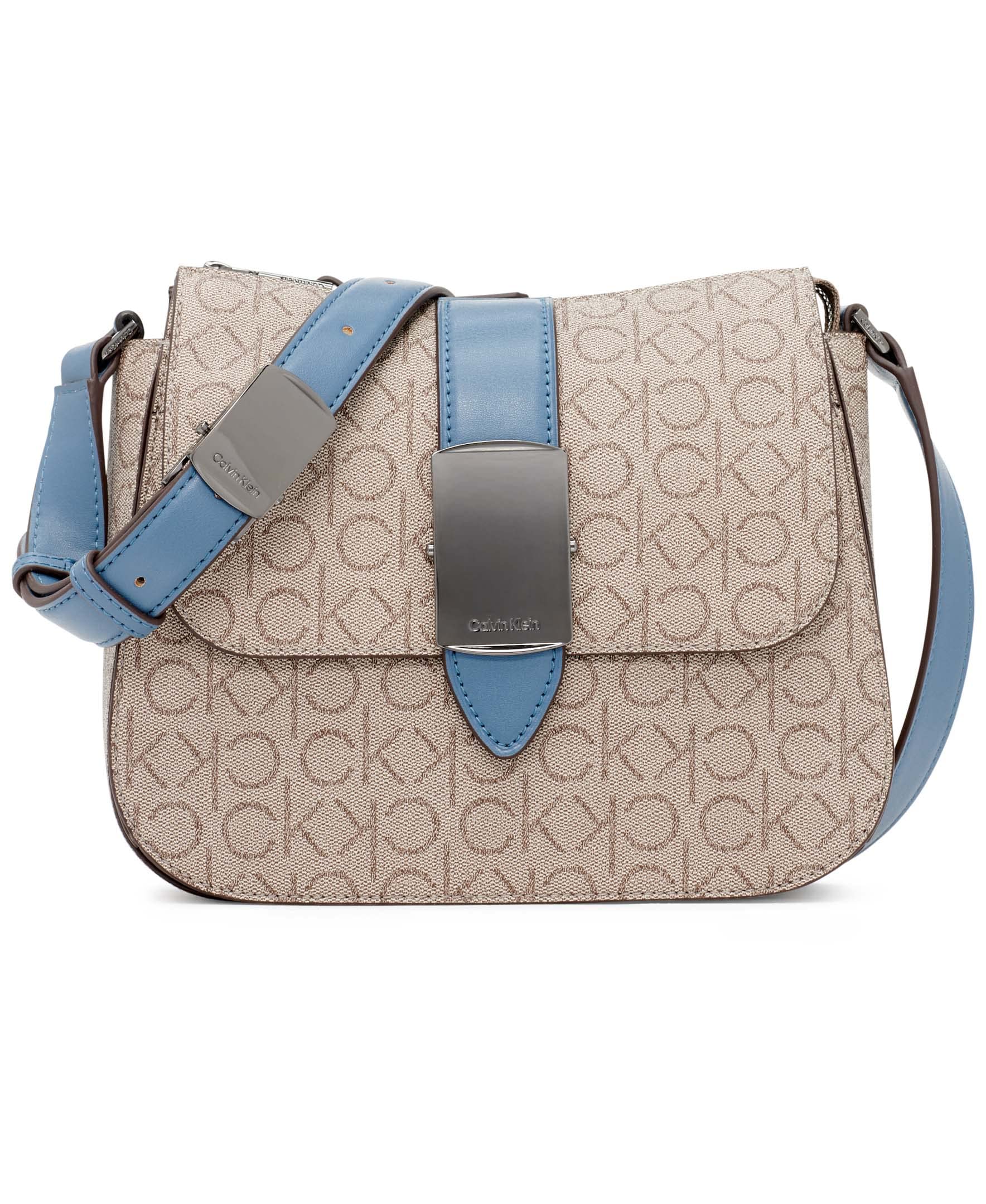 Calvin Klein Frankie Top Zip Crossbody Bag for Women - Stylish & Compact Shoulder Purse for Everyday Use, Travel, and Work
