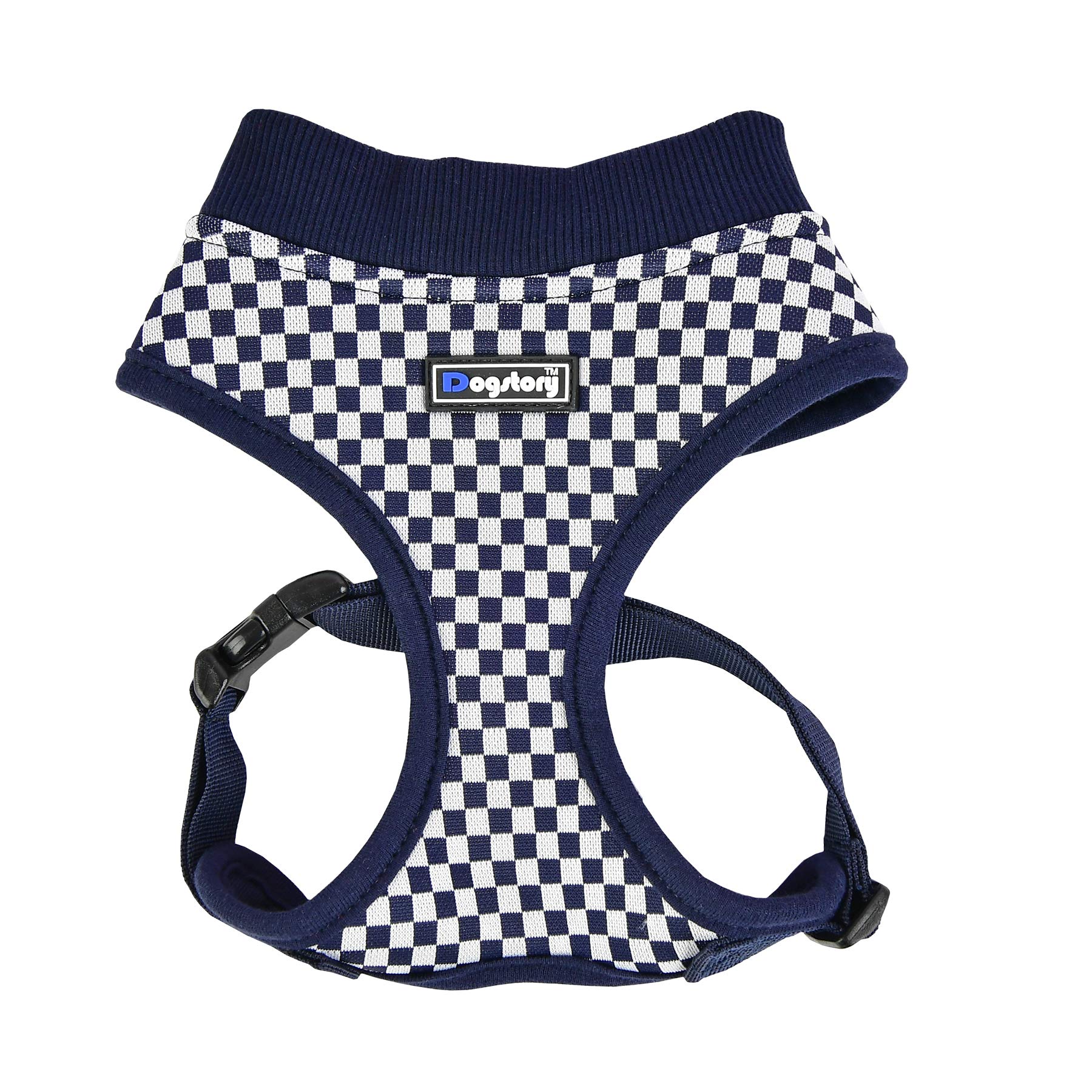 DOG STORY Beatrix Harness for Small Dogs - Adjustable & Comfortable Navy Blue Pet Vest - Perfect for Walking, Training, and Outdoor Adventures