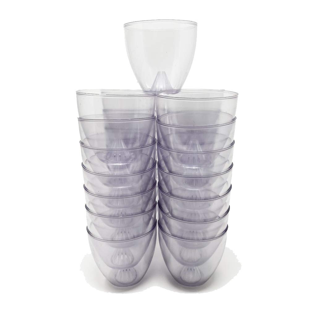 Clear Plastic Candle Drip Protectors & Wind Shields - Pack of 100 for Wedding, Party, and Home Decor (Bulk Set)