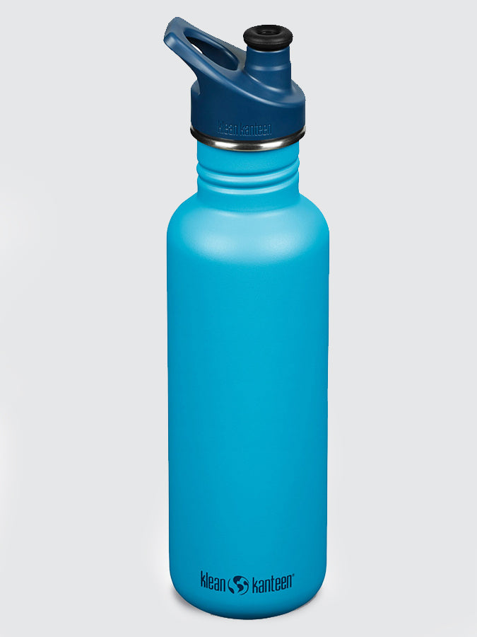 Klean Kanteen 800ml Classic Stainless Steel Water Bottle - Eco-Friendly, Leak-Proof for Hiking, Gym & Everyday Use