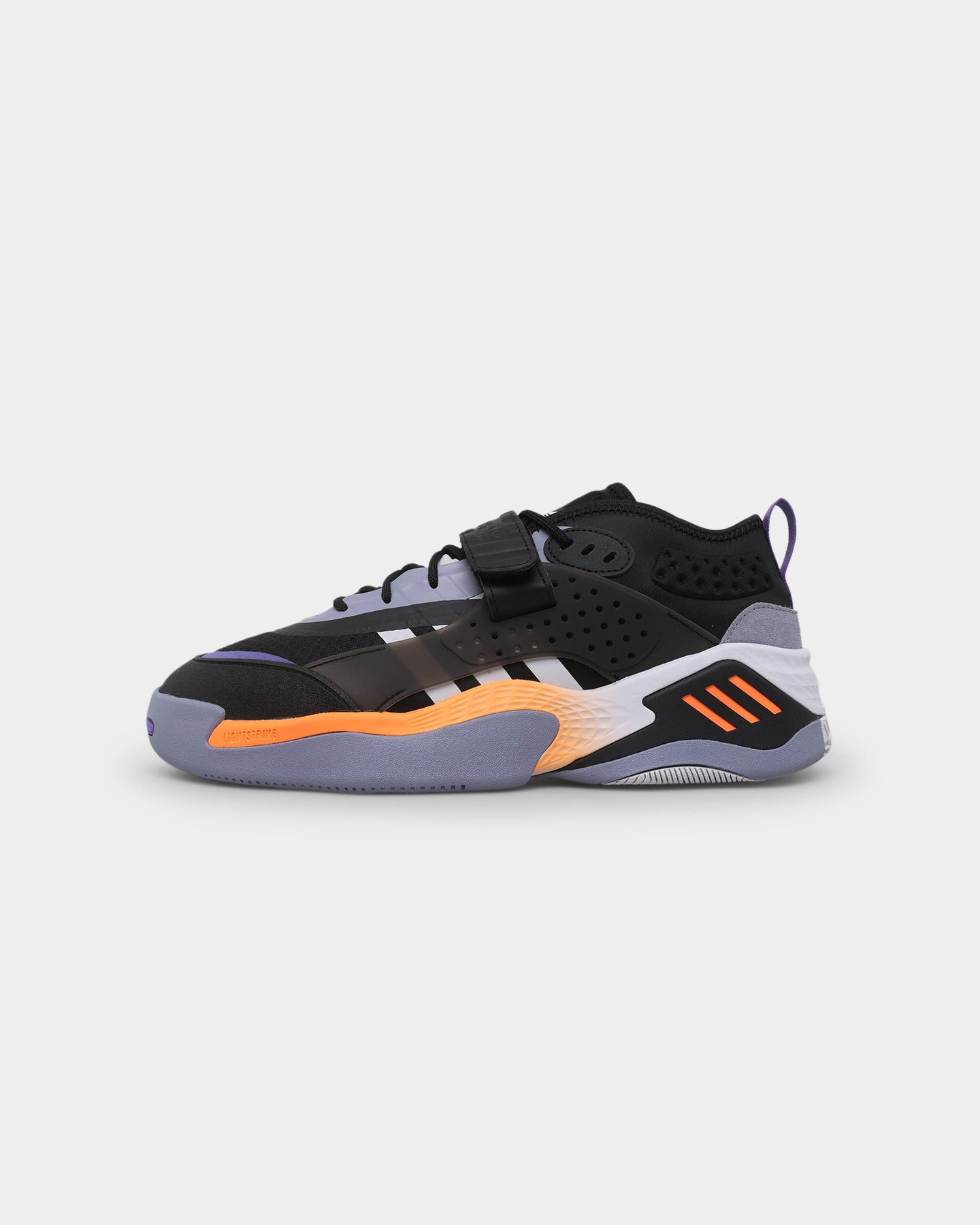 Adidas Streetball III Sneakers - Core Black/Dash Grey/Silver Violet - Men's Basketball Shoes for Streetwear & Casual Wear