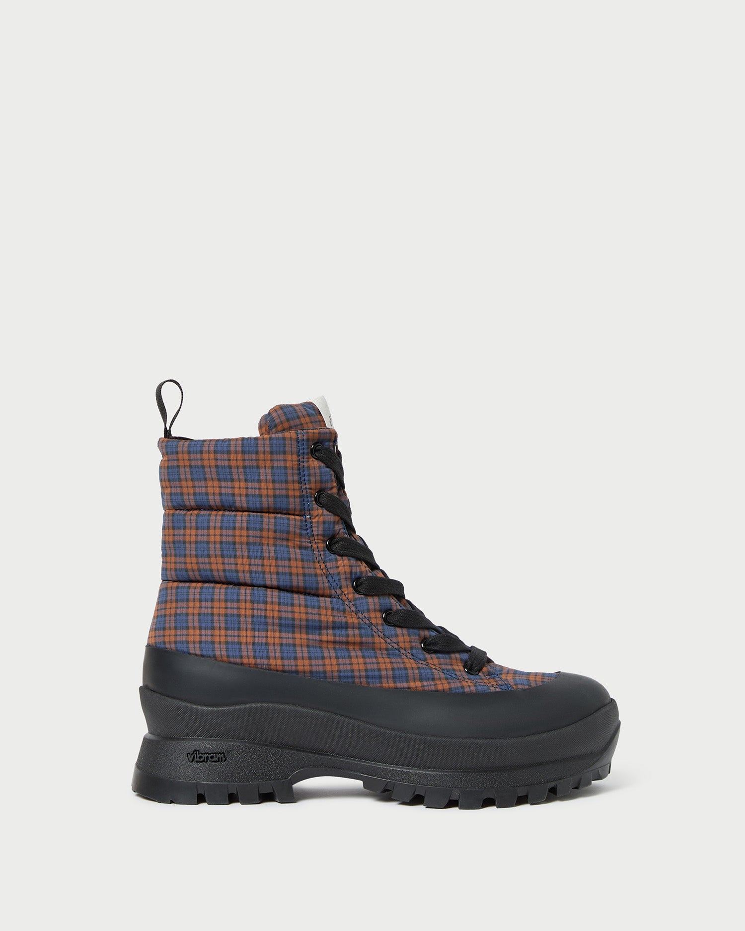 Davey Navy/Rust Weather Boot - Waterproof Outdoor Work Boots for Men - Heavy Duty Hiking & Construction Shoes - Perfect for Rain, Snow & Muddy Terrains