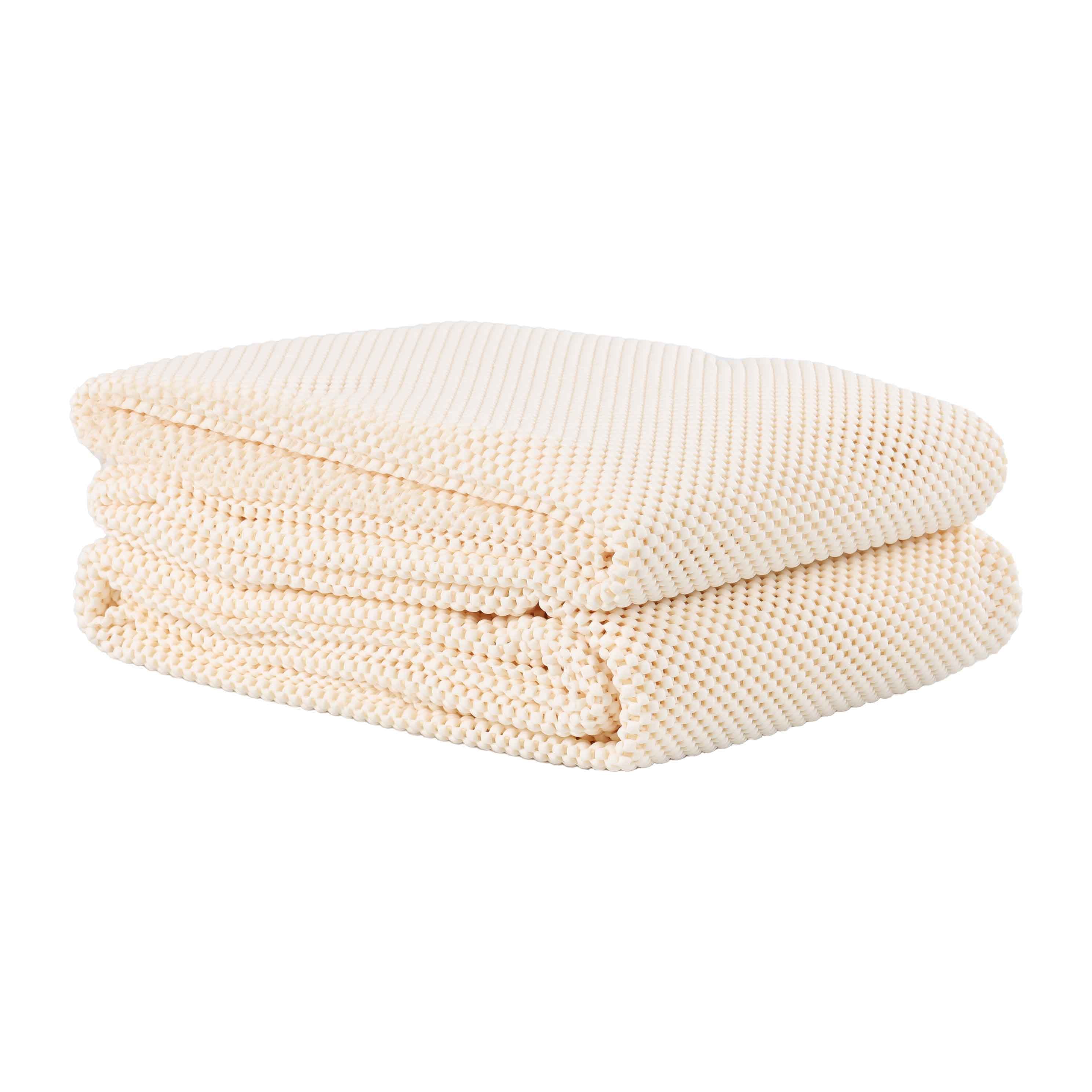 Rio Reversible Non-Slip Ultra Grip Foam Mesh Rug Pad for Hardwood Floors - Perfect for Living Room, Bedroom & High Traffic Areas