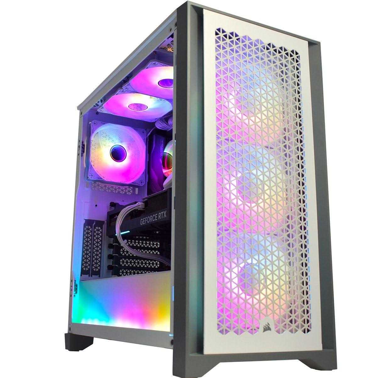 Ginger6 Gaming PC Desktop 14ZH50R-8PX - Intel Core i5-14600KF, AMD Radeon RX 9070 XT 16GB, 4TB NVMe SSD, 64GB DDR5, Z790, Wi-Fi 6E, Liquid Cooling, Windows 11 - Perfect for 4K Gaming, Streaming & Content Creation