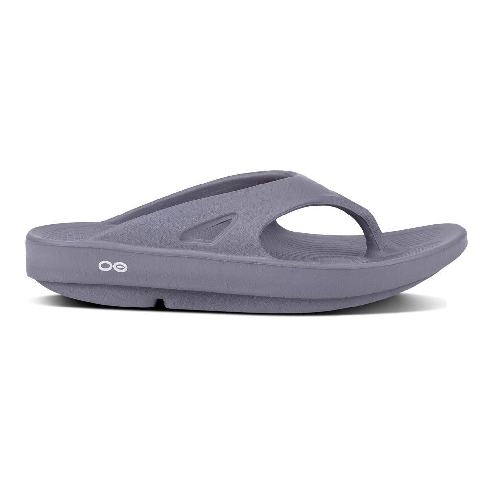 OOFOS OOriginal Slate Unisex Recovery Sandals - Comfortable Footwear for Post-Workout, Running & Everyday Wear - Ideal for Athletes, Runners & Active Lifestyles