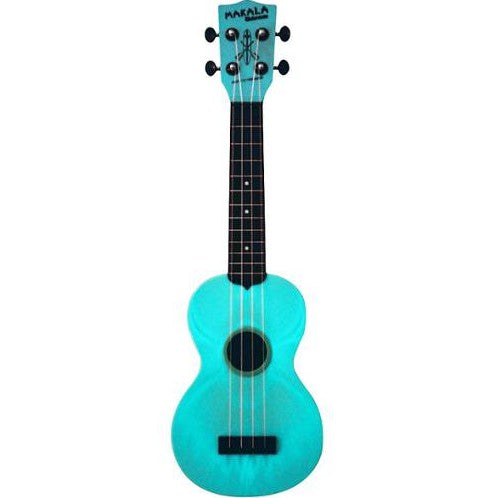 Aqua Mist Soprano Ukulele - 21 Inch Professional Hawaiian Guitar with Aquila Strings, Perfect for Beginners & Travel - Ideal for Beach, Camping & Outdoor Performances