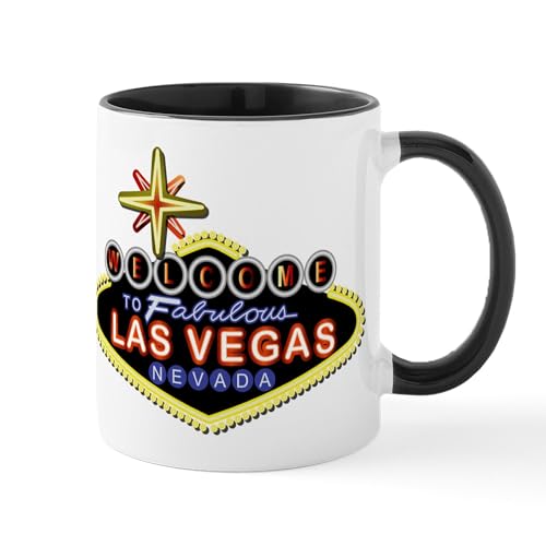 White/Black Inside - Fabulous Las Vegas Mug