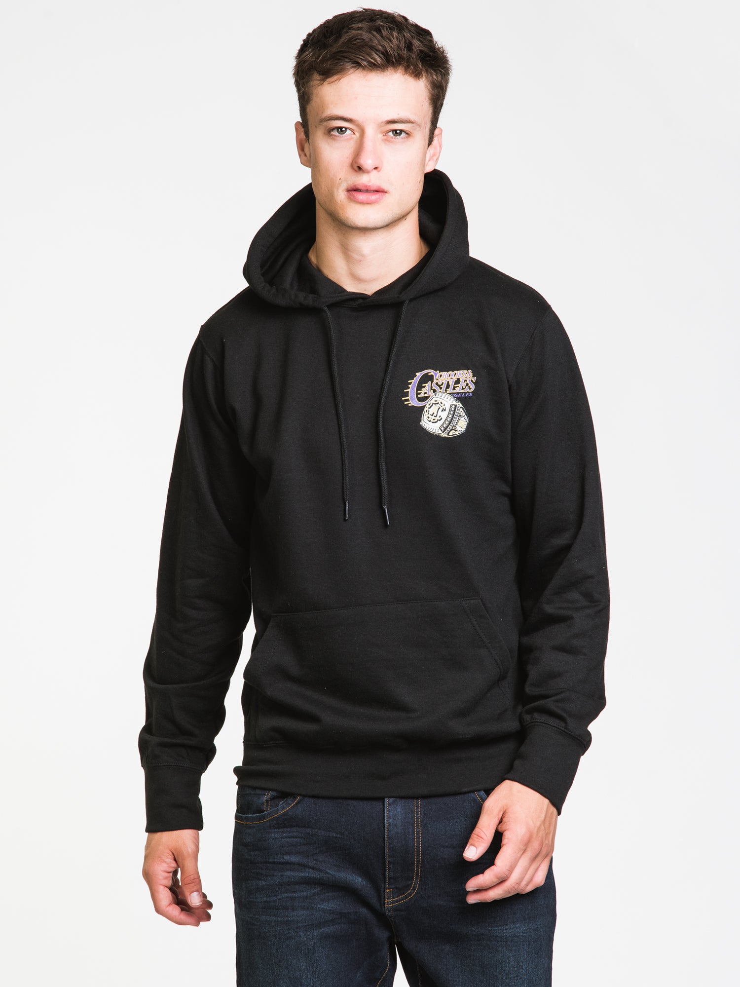 Crooks & Castles Los Angeles Pullover Hoodie - Men's Streetwear Sweatshirt for Casual Wear & Urban Fashion