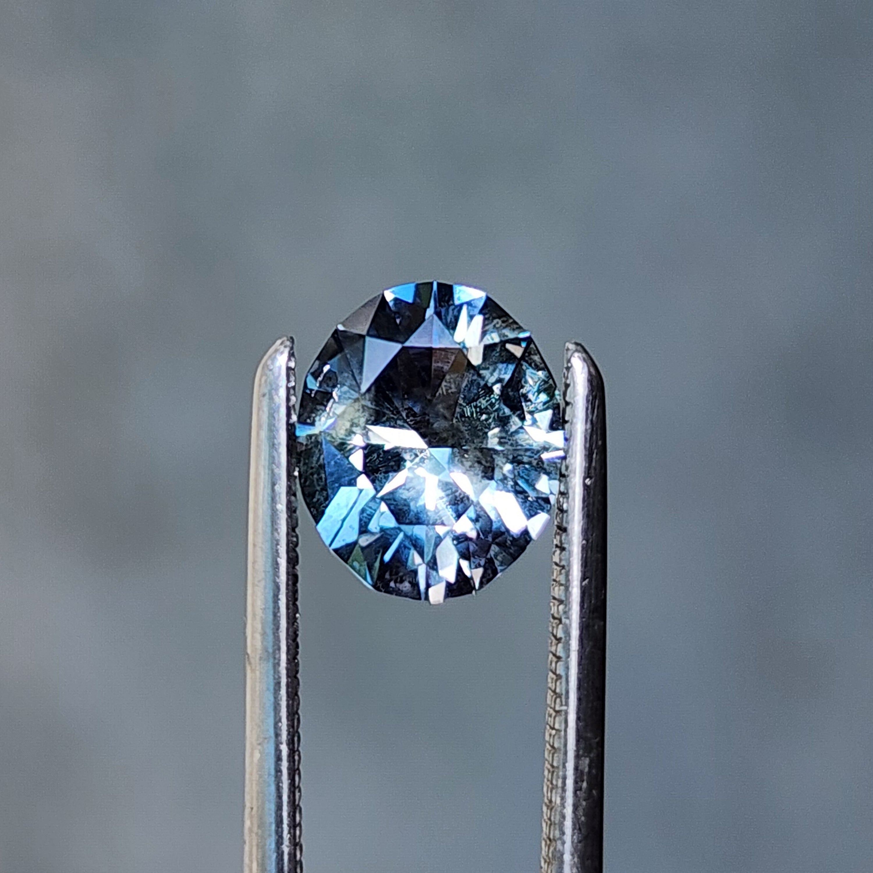 1.26ct Natural Eldorado Bar Montana Sapphire - Light Teal Oval Unheated Gemstone for Jewelry Making & Engagement Rings