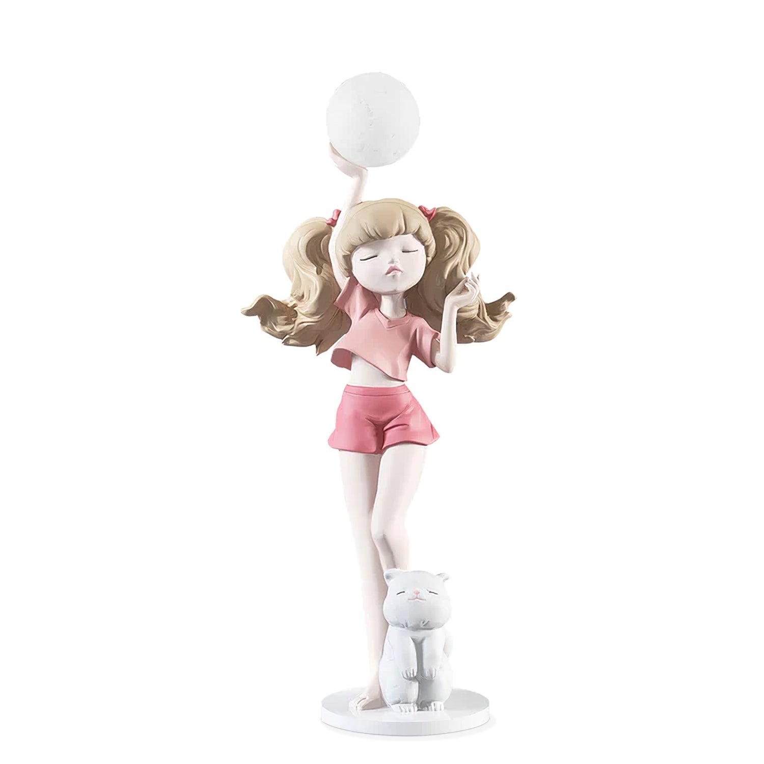 Elegant Ballet Girl Floor Lamp - Adjustable LED Dancer Light for Bedroom, Living Room & Nursery - Perfect for Kids Room Decor & Dance Studio Lighting