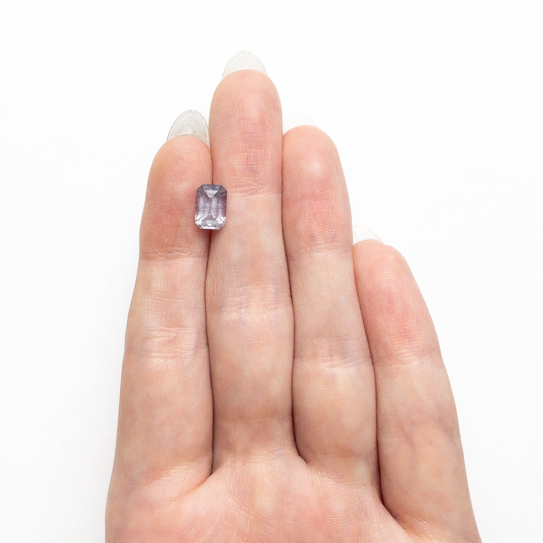 1.94ct Natural Blue Sapphire Gemstone - 8.19x5.68x4.21mm Step Cut Rectangle with Cut Corners (25939-01) - Perfect for Engagement Rings, Fine Jewelry & Collector's Pieces