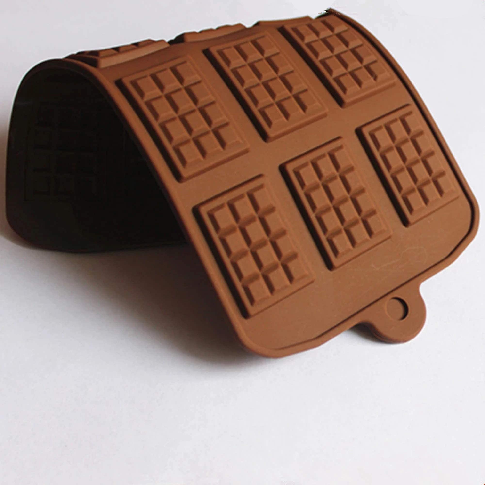 12-Cavity DIY Silicone Chocolate Molds - Non-Stick Break Apart Candy, Protein & Jelly Mold - Premium Baking Tools for Homemade Chocolates, Brownies & Desserts (Perfect for Valentine's, Holidays & Party Treats)