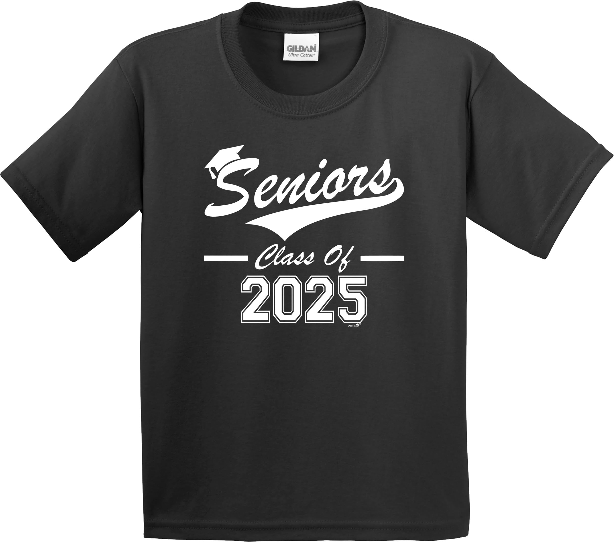 Class of 2025 Graduation T-Shirt - Personalized Senior Gift for High School & College Graduates - Perfect for Commencement Ceremonies, Graduation Parties & Alumni Events