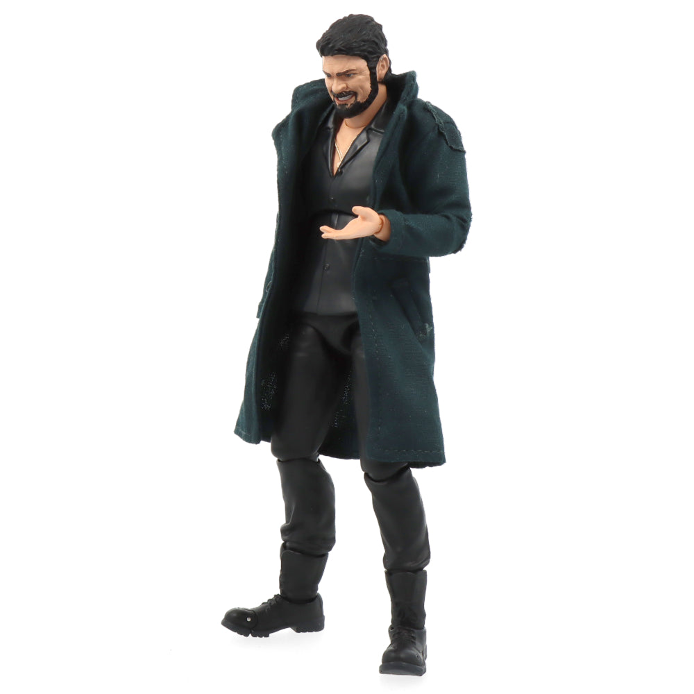 MAFEX The Boys Action Figure - Billy Butcher Collectible Toy for Fans | Perfect for Display, Cosplay, and Comic Book Enthusiasts