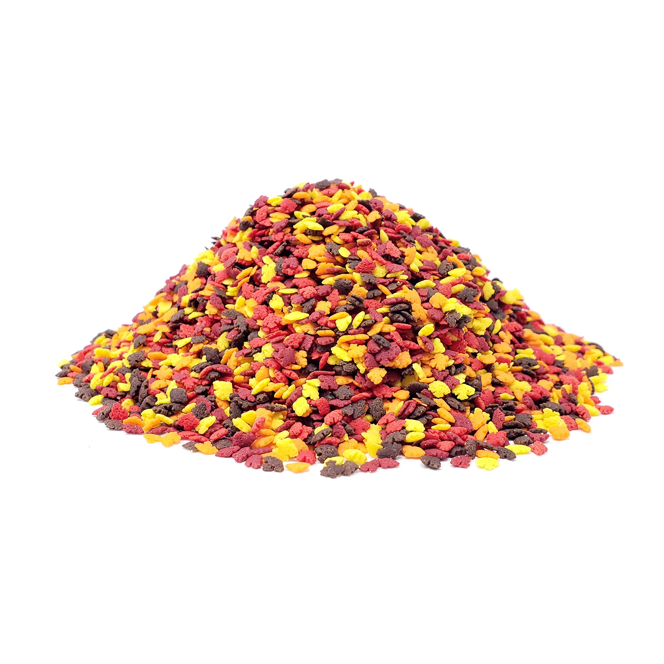 Fall Leaves Cupcake Sprinkles 4oz - Autumn Themed Edible Decorations for Baking, Cakes, Cookies & Desserts - Perfect for Halloween, Thanksgiving & Seasonal Treats