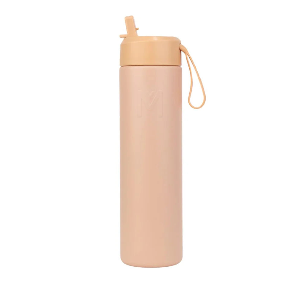 Montii Fusion Sipper Drink Bottle - 475ml (16oz) Leak-Proof Insulated Stainless Steel Water Bottle for Gym, Hiking, Travel & Everyday Use