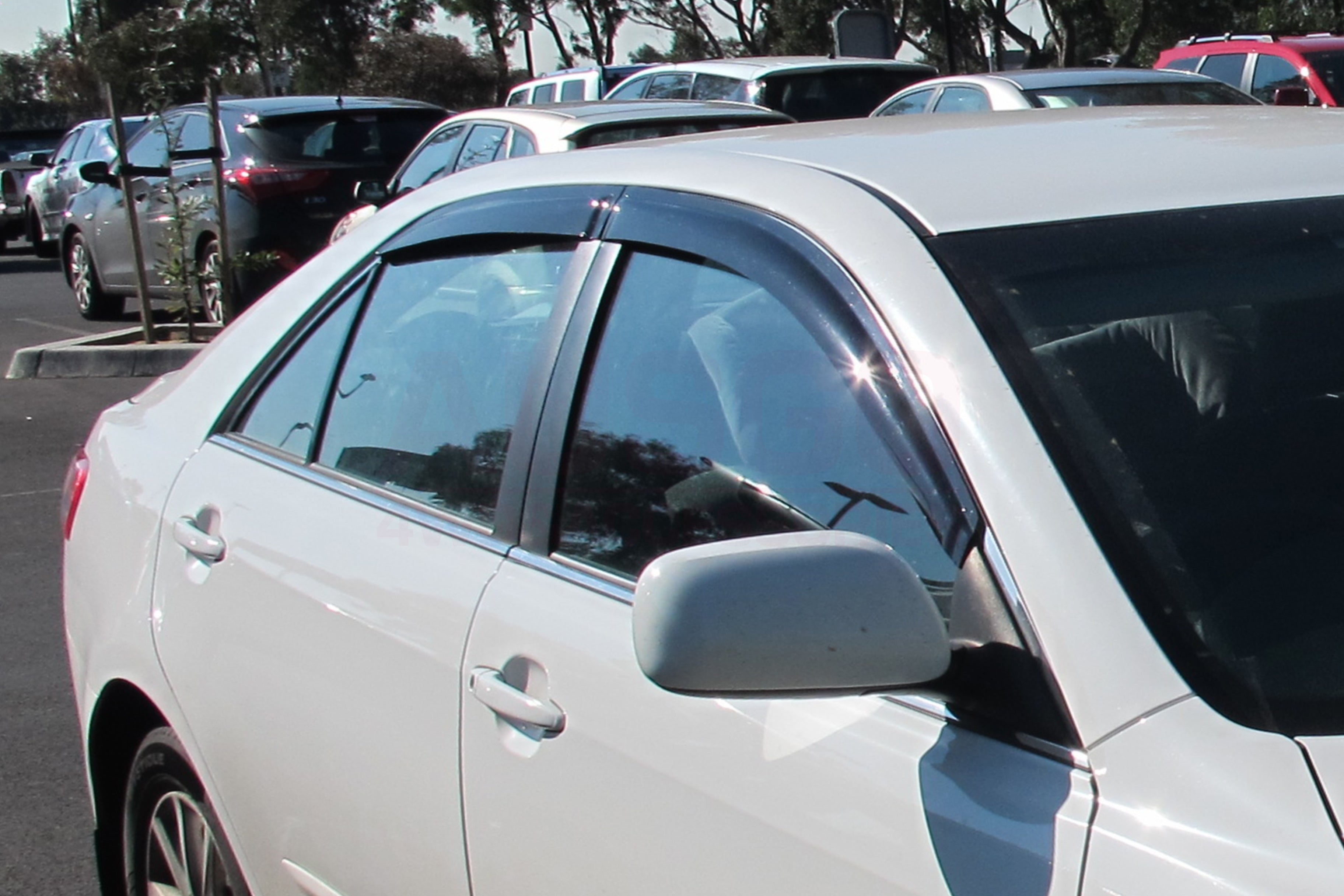 Toyota Aurion 2006-2011 Weather Shields | Car Window Rain Guards | Durable Wind & Rain Protection for Sedan Driving in All Seasons