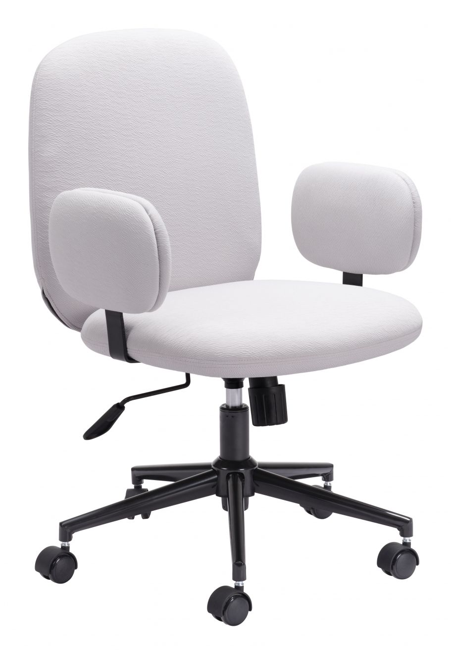 ZUO Modern Lionel Office Fabric Retro Chair - Stylish Mid-Century Design for Home Office & Workspace