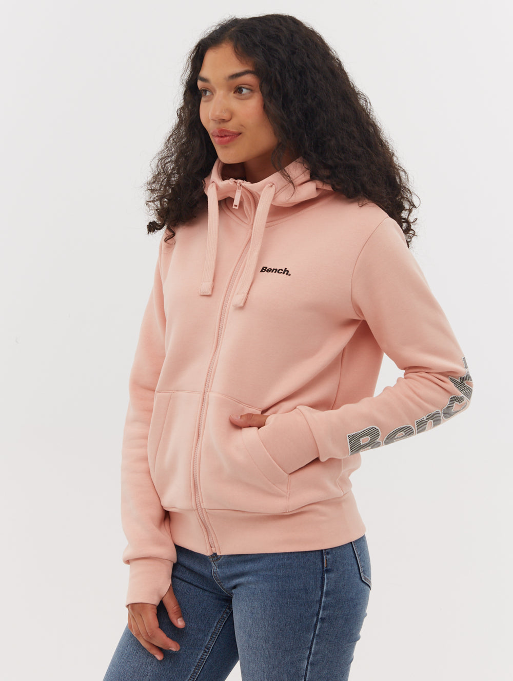 Darcine Zip Up Hoodie with Sleeve Logo - Stylish Men's & Women's Pullover Jacket for Casual Wear, Gym, and Outdoor Activities