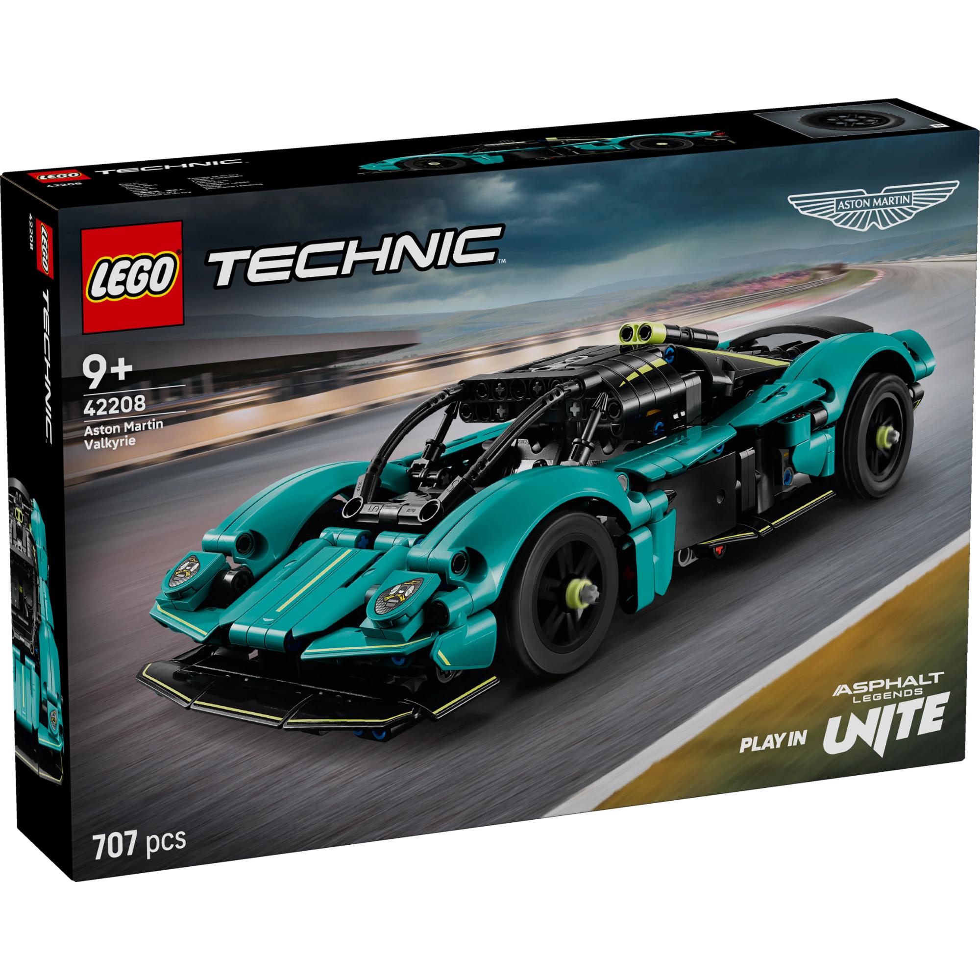 LEGO Technic Aston Martin Valkyrie Building Kit (42108) - 1,608 Pieces, Collectible Model Car for Adults, Perfect for Display & Racing Enthusiasts - Great Gift for Car Lovers & LEGO Fans