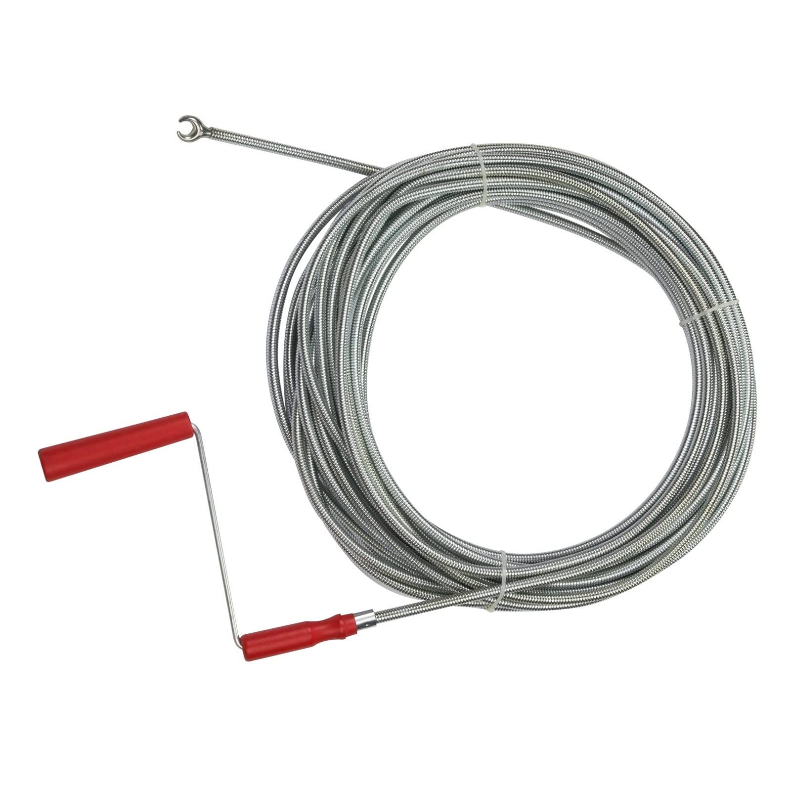 Professional 20m DEMA Pipe Cleaning Coil DRRS 20 - Flexible & Durable Drain Snake for Clogged Pipes, Effective Plumbing Tool for Toilets, Sinks, Showers - Perfect for Home, Hotel & Restaurant Maintenance