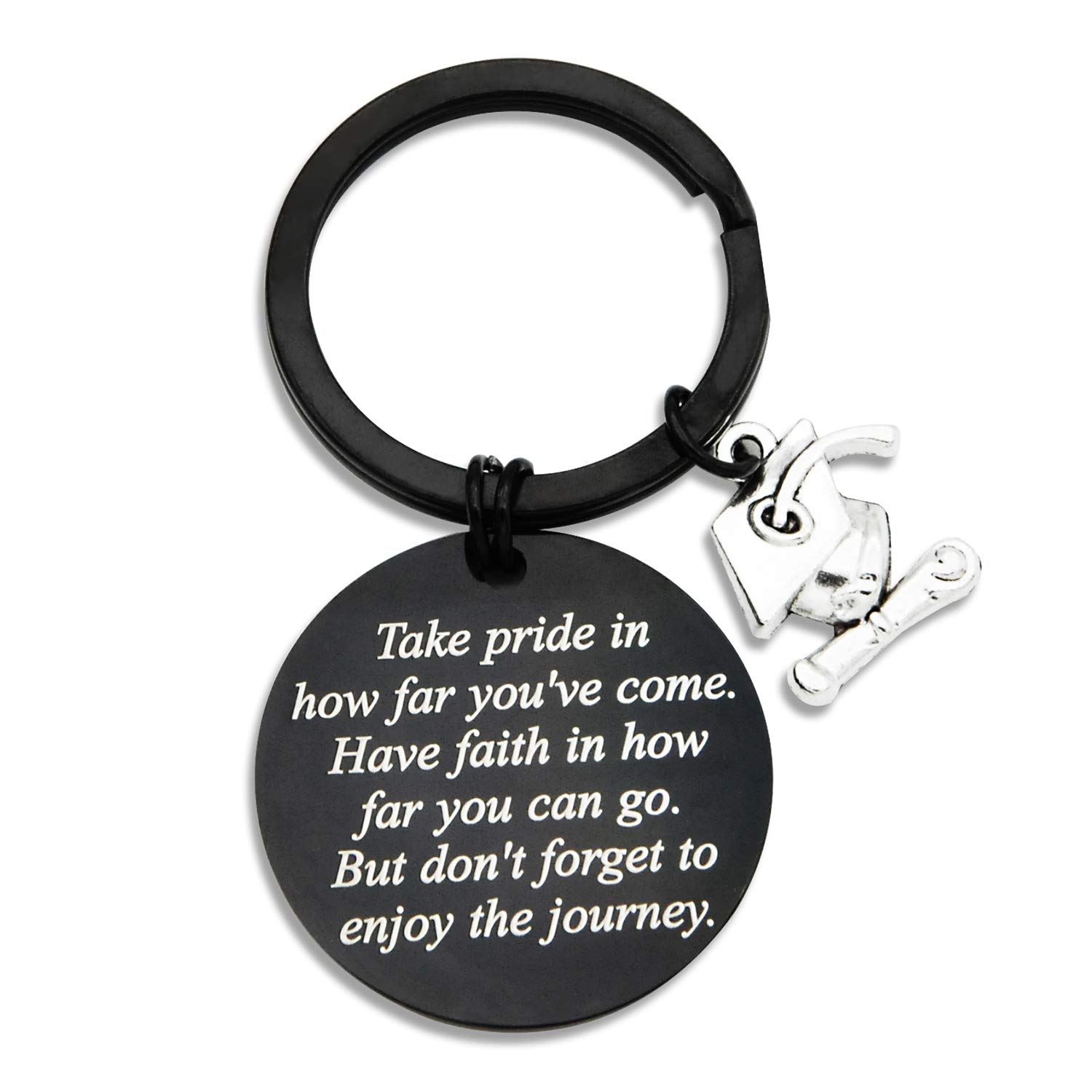 Inspirational Graduation Keychain for Nurses, Students & High School Graduates - Perfect Gift for Graduation Ceremony, School Events & Celebrations