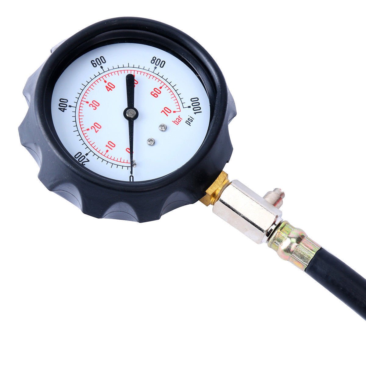 Professional Diesel Engine Cylinder Compression Tester Kit - 1000 PSI Gauge, Leak Down Tester for Trucks & Heavy Equipment - Ideal for Mechanics, DIY Auto Repair & Engine Diagnostics