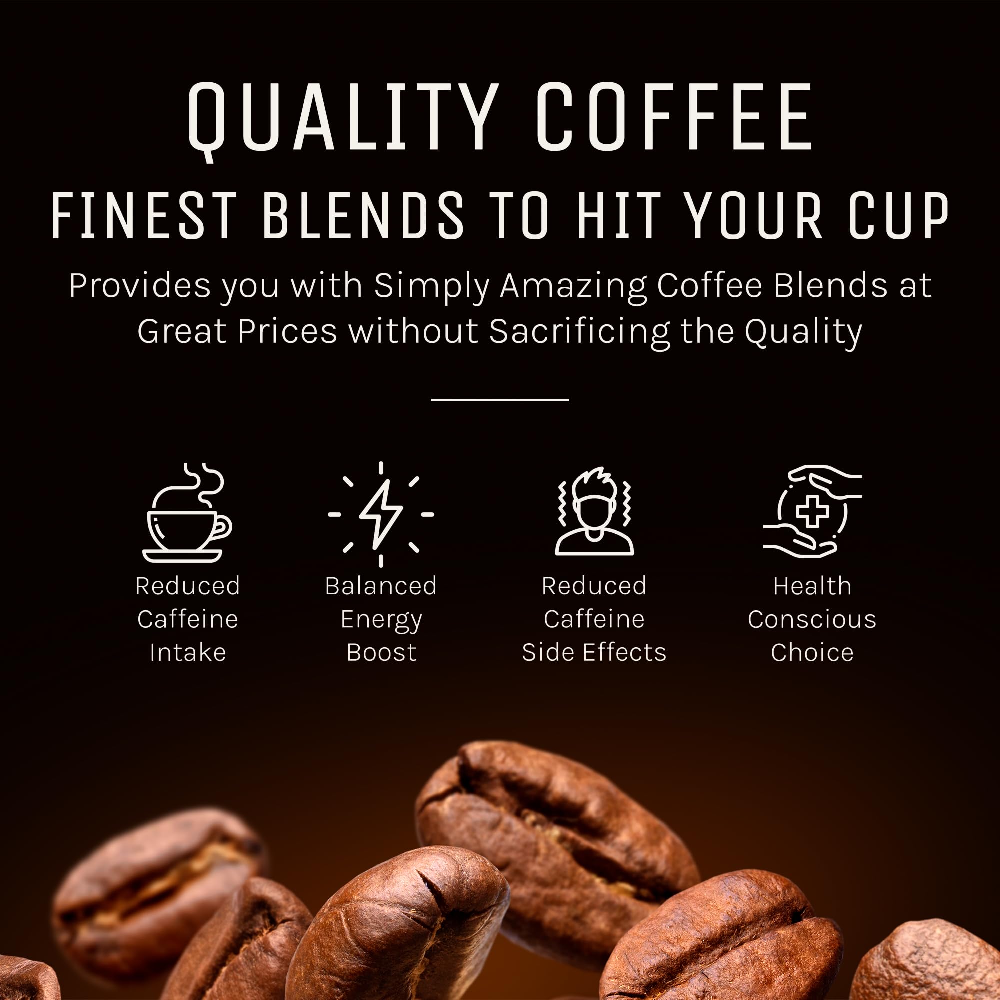 Premium Ethiopian Yirgacheffe Coffee Beans - Rich & Bold Whole Bean, Medium Roast with Fruity Notes, 2 lb Bag | Fresh Gourmet Coffee for Home Brewing, Office Use & Gifts