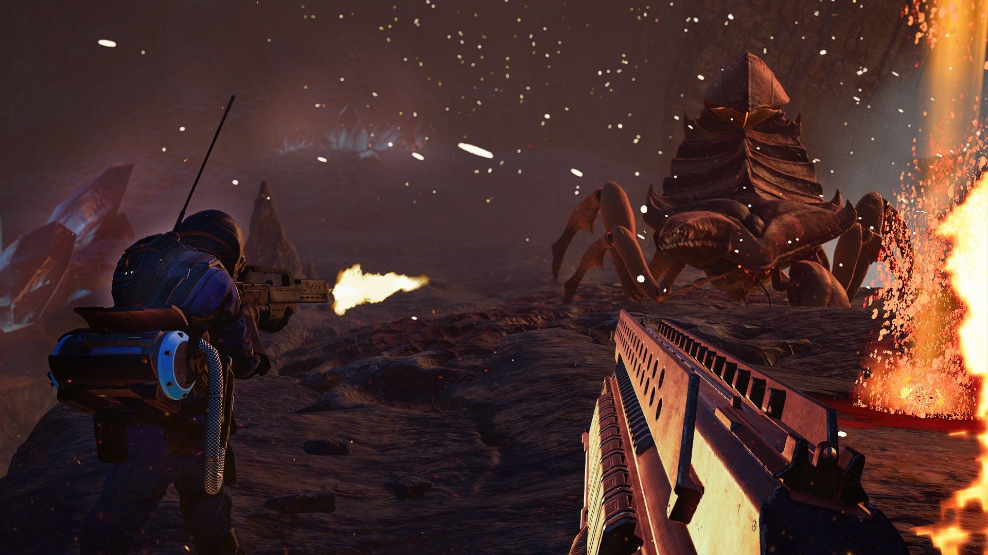 Starship Troopers Extermination Game for PlayStation 5 (PS5) - Sci-Fi First-Person Shooter Action Adventure - Perfect for Fans of Military Sci-Fi and Co-op Gaming