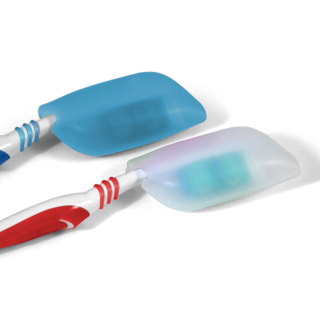 Coghlan's Silicone Toothbrush Covers - 2 Pack - Travel-Friendly Hygienic Toothbrush Protector for Camping, Gym & Daily Use