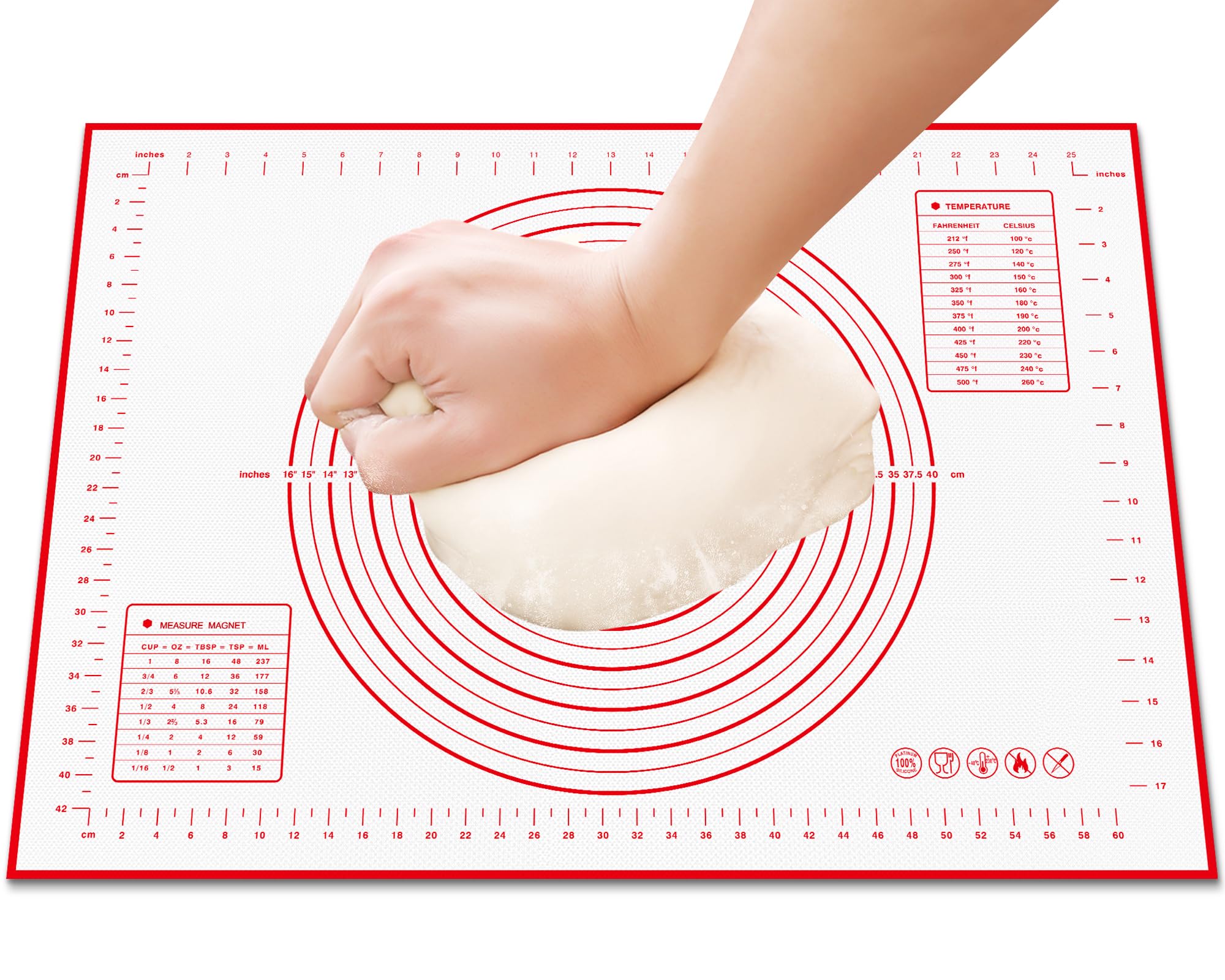 HOOMIL Non-Slip Silicone Baking Mat 28