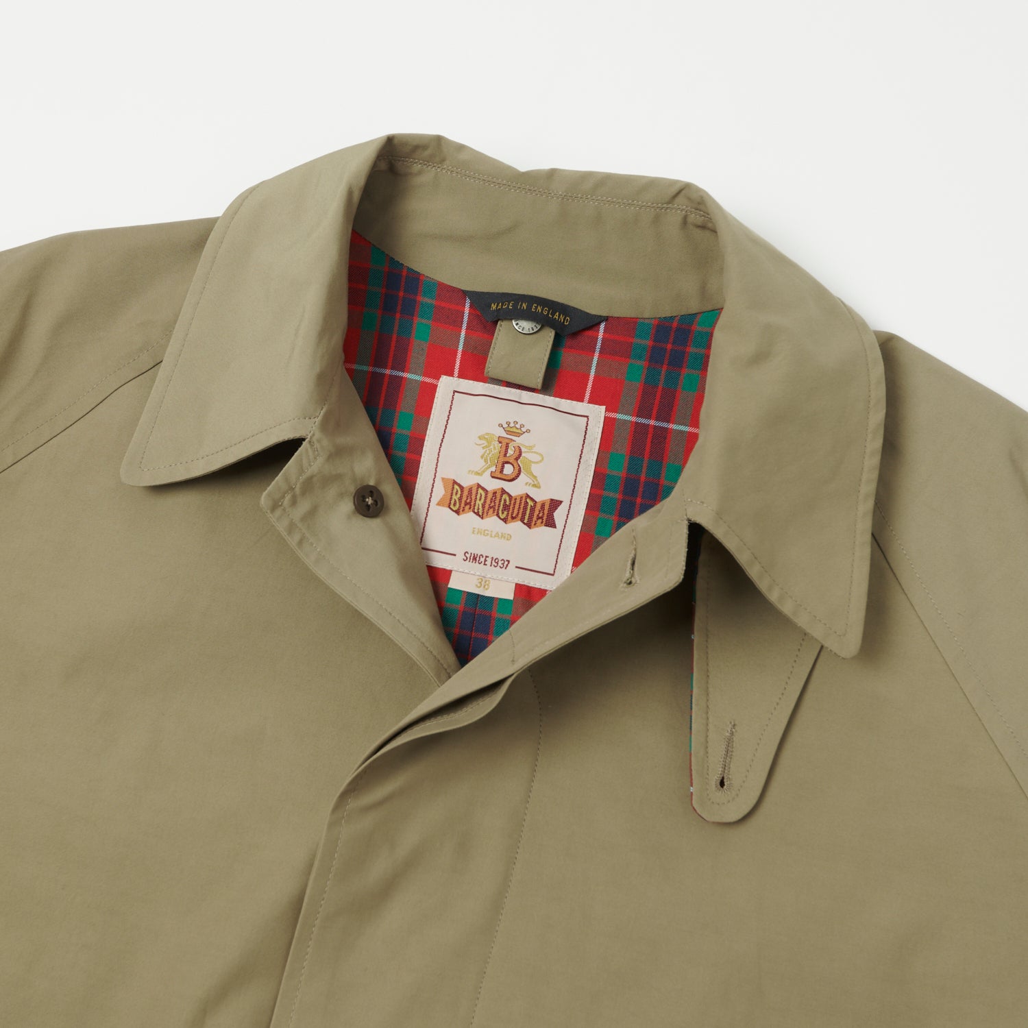 Baracuta G12 Classic Tan Baracuta Cloth Coat - Stylish Outerwear for Men | Perfect for Casual Wear, Fall & Winter Fashion