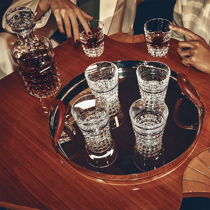 Baccarat Crystal Louxor Bar Set - Luxury 12-Piece Glassware for Cocktails, Wine & Whiskey - Perfect for Home Bars, Parties & Gifts