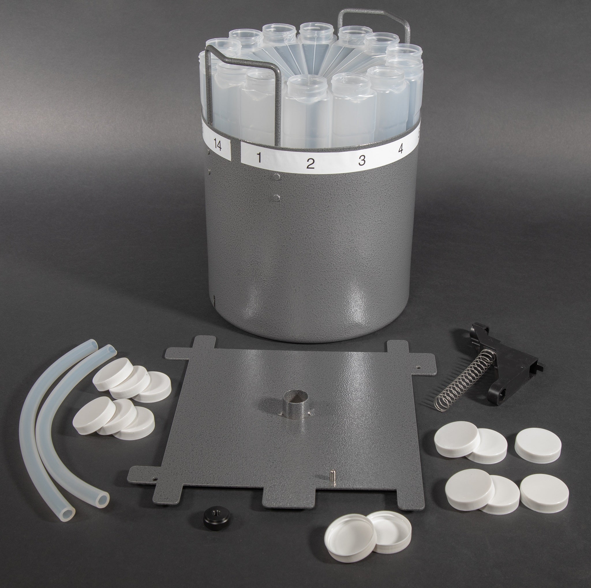 BLZZRD™ Portable Refrigerated Sampler - 14 Polypropylene 1 Liter Bottles for Water Sampling | Ideal for Environmental Testing, Lab Research & Field Studies