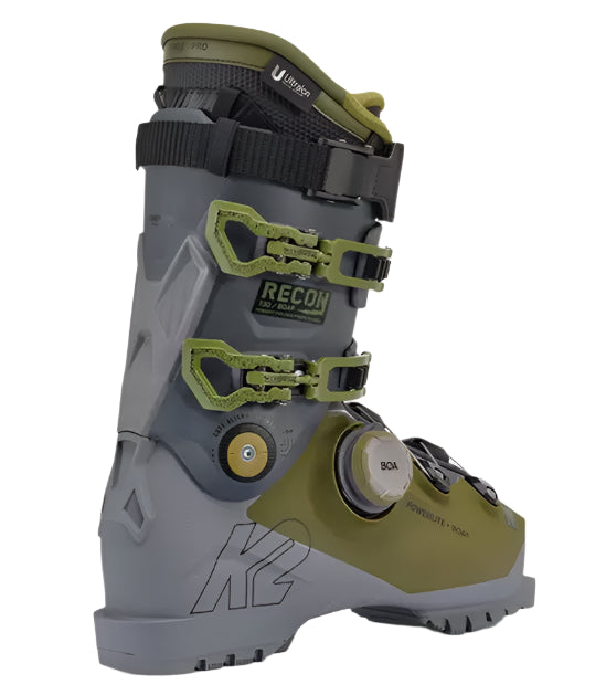 K2 Recon 130 BOA Ski Boots 2025 - Men's High-Performance Alpine Ski Boots for All-Mountain Skiing | Perfect for Downhill, Freeride & Backcountry Adventures