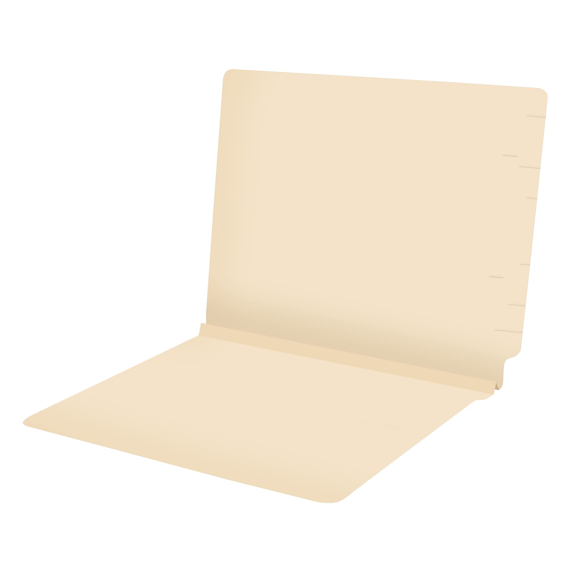 250-Pack Manila File Folders with W-Fold Design, 1-1/2
