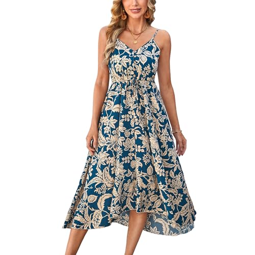 008 Navy Blue Floral