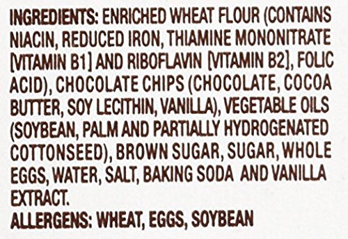 Linden's Chocolate Chip Cookies - 2 oz Bags (36 Count) - Soft Baked Homestyle Cookies with Heart-Shaped Magnet - Perfect for Snacking, Gifts & Party Favors