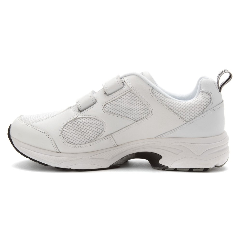 Drew Men's Lightning II V 44735 White/Combo Leather & Mesh Basketball Shoes - Size 11.5 Narrow (B) US - Perfect for Indoor Courts & Casual Wear