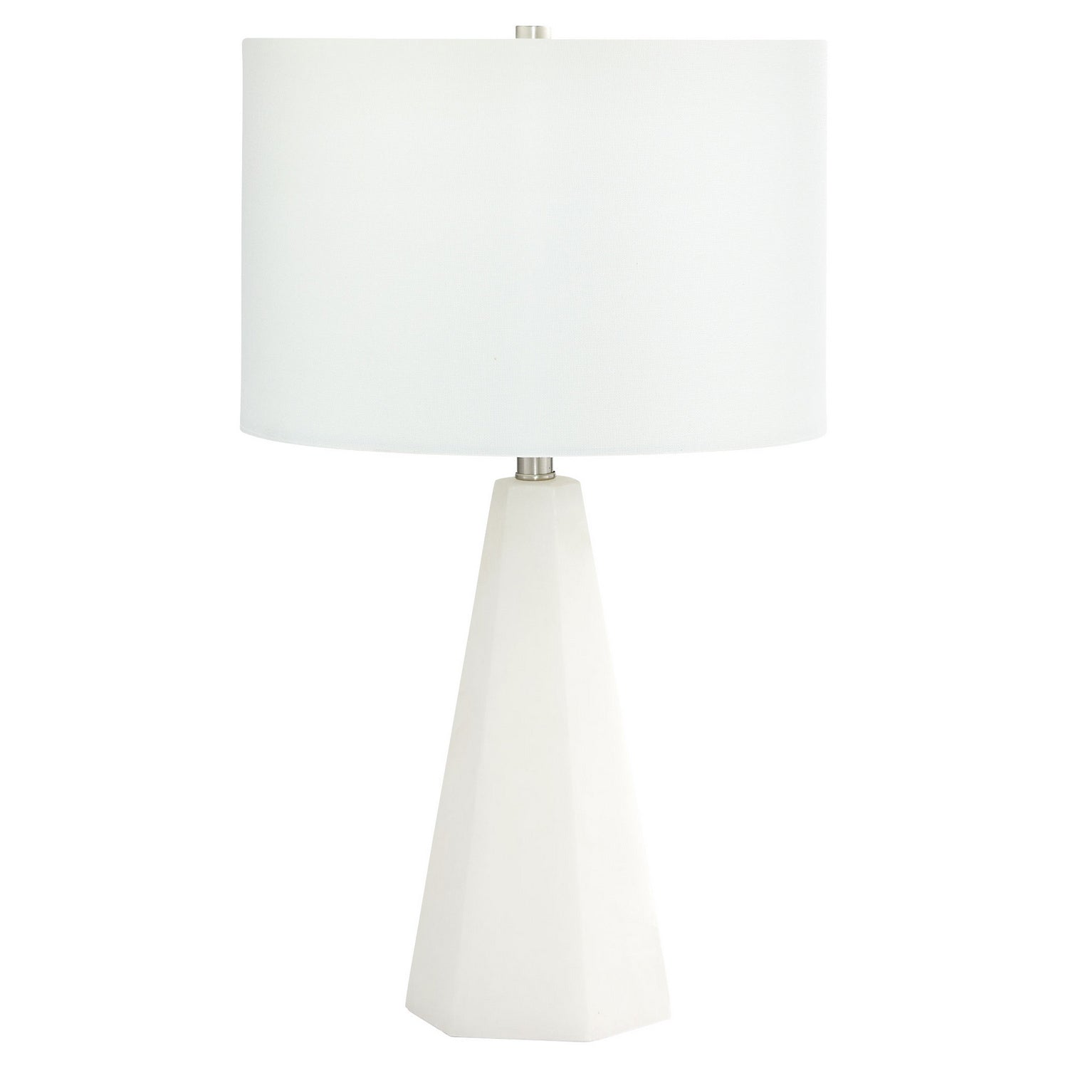 Cyan Design 11217 Athena Table Lamp - White Modern Ceramic Lamp for Living Room, Bedroom & Office Decor