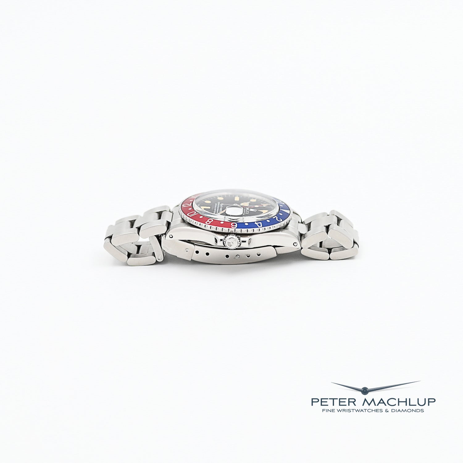 Vintage Rolex GMT-Master 40mm Stainless Steel Watch 1972 - Perfect for Collectors & Luxury Watch Enthusiasts | Travel, Business & Special Occasions